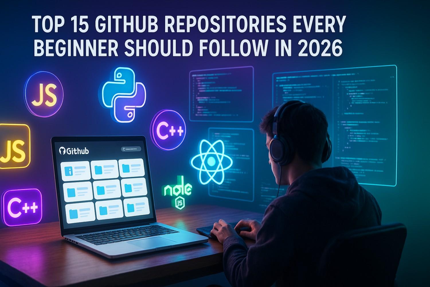 Top 15 GitHub Repositories Every Beginner Should Follow in 2026