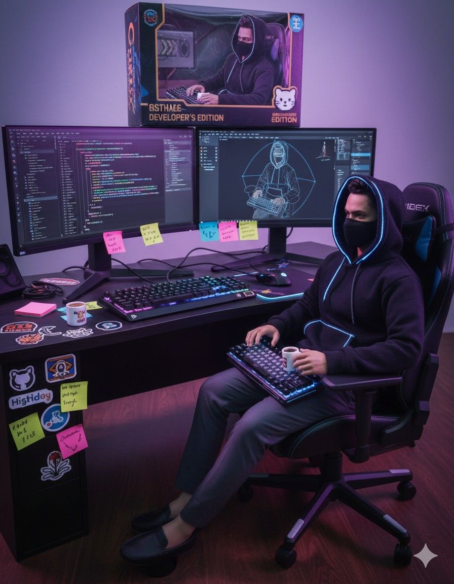  Coding Desk Figurine